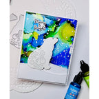 Simon Says Stamp Flourish Bear Wafer Dies s1078 DieCember Christmas Card