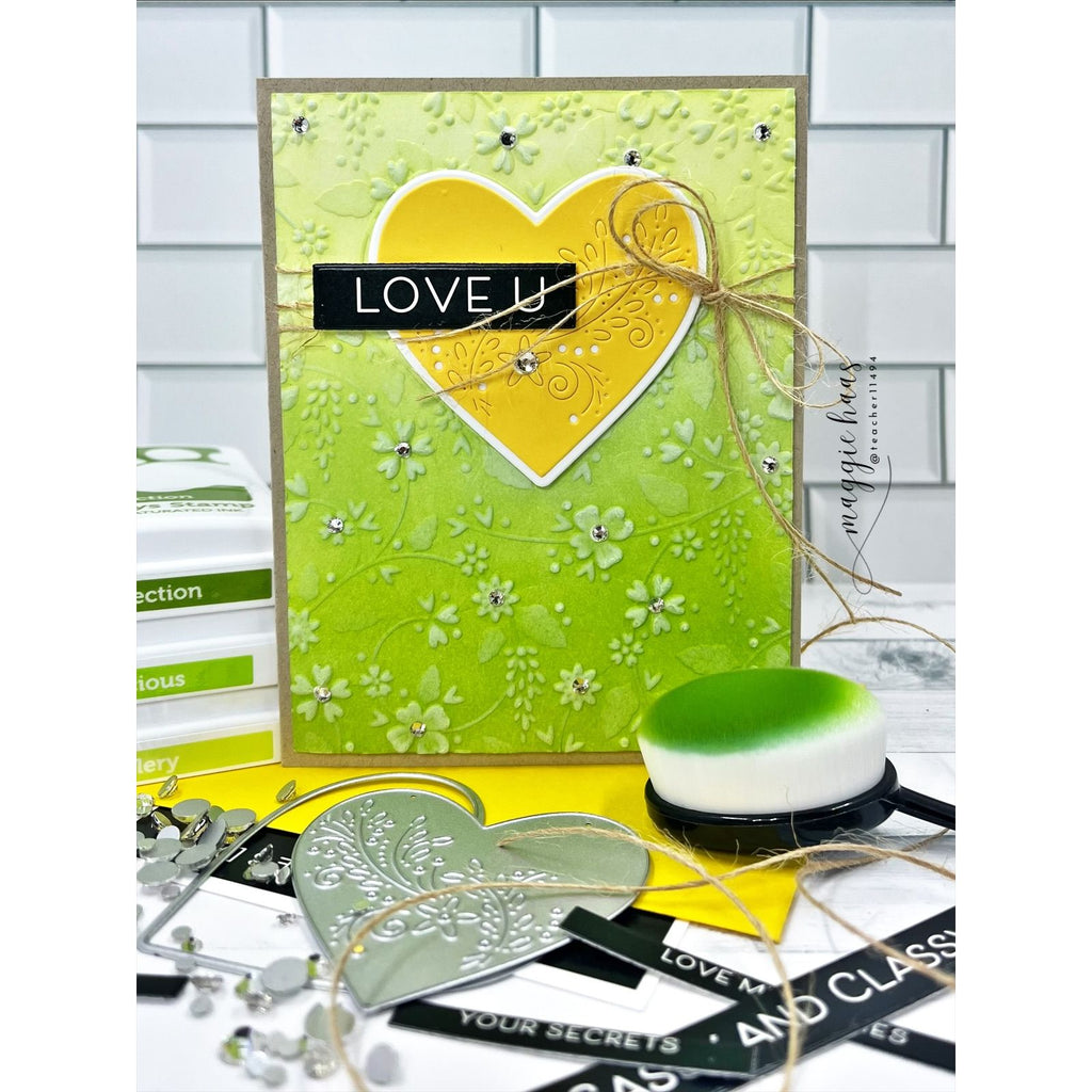 Simon Says Stamp Flourish Heart s1113 Heart to Heart