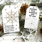Simon Says Stamp Flourish Medallion Wafer Dies s1114 DieCember Christmas Tags