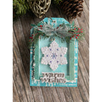 Simon Says Stamp Flourish Snowflake Wafer Dies s1123 DieCember Holiday Tag