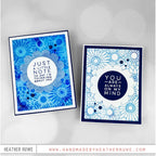 Simon Says Clear Stamps Flower Love sss202808c Smitten Thinking of You Card