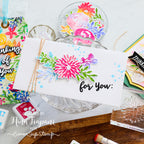 Simon Says Clear Stamps Watercolor Bouquet 2389ssc For You Envelope | color-code:ALT21