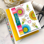 Simon Says Clear Stamps Flower Power 2008ssc Friend Card | color-code:ALT02
