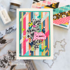 Simon Says Stamp Flower Shop Wafer Dies sss401 Sunny Vibes Friend Card