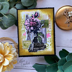 Simon Says Stamp Flower Shop Wafer Dies sss401 Sunny Vibes Floral Card