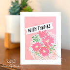Simon Says Stamp Watercolor Bouquet Wafer Dies 1593sdc Thanks Card | color-code:ALT06