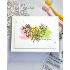 Simon Says Stamps and Dies Flowering Frame set962ff You Are My Favorite Love You Card