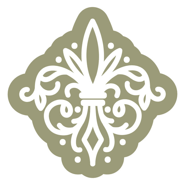 Honey Bee Fleur-de-Lis Wax Stamper hbtl-ws-fdl