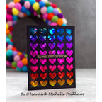 Simon Says Stamp Acetate Hearts Foil Transfer Cards 1000ssa Sweetheart Love Card
