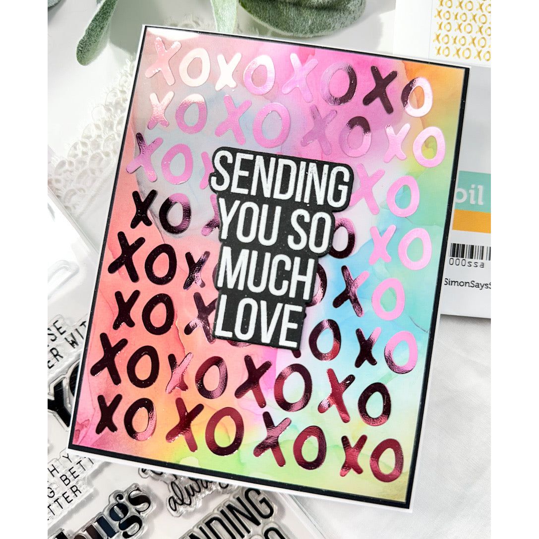 Simon Says Stamp Acetate Hearts Foil Transfer Cards 1000ssa Sweetheart Love Card | color-code:ALT02