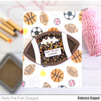 Pretty Pink Posh Football Shaker Dies way to go