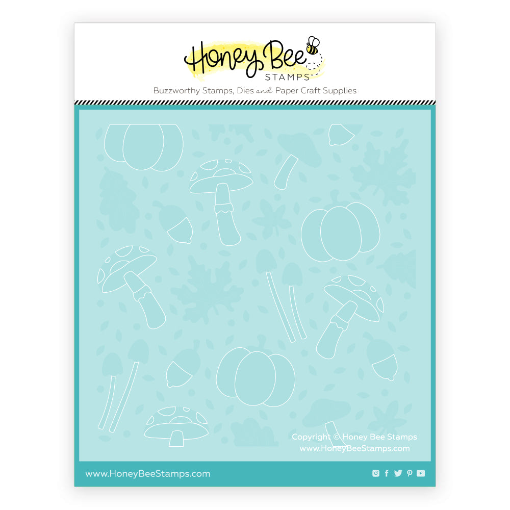 Honey Bee Forest Floor Stencils And Dies Bundle