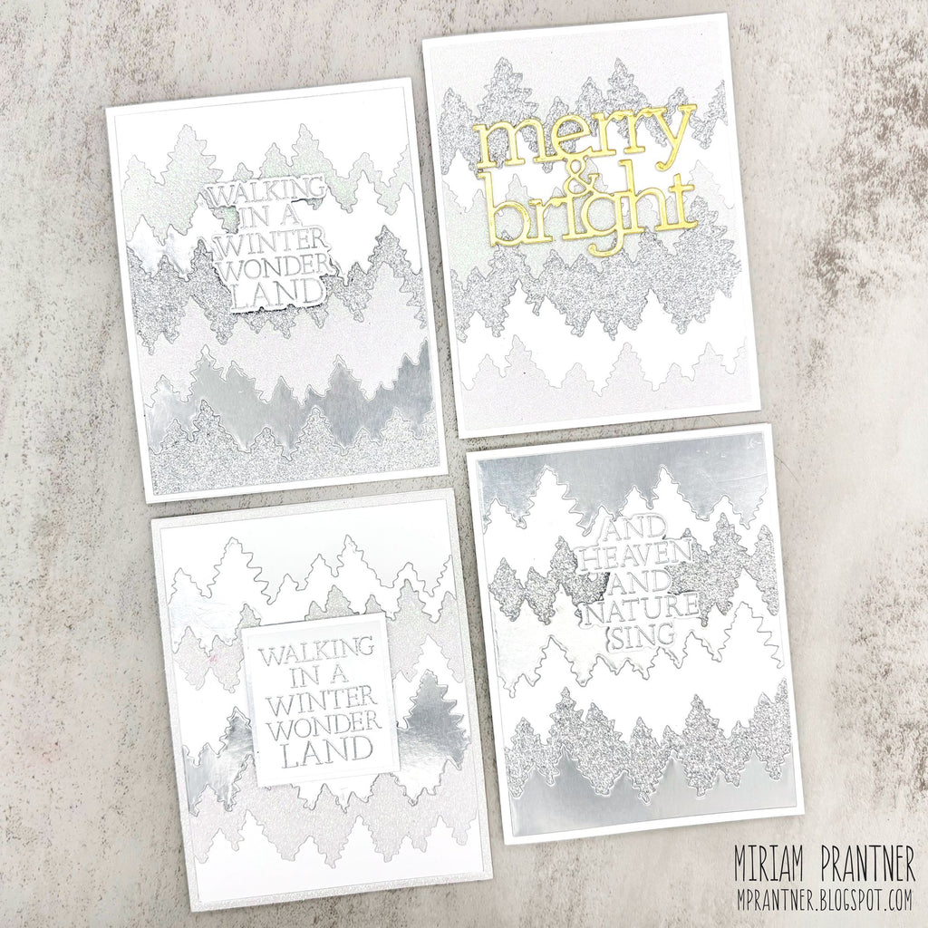 Simon Says Stamp Forest Background Wafer Die 1492md Christmas Cards | color-code:ALT04