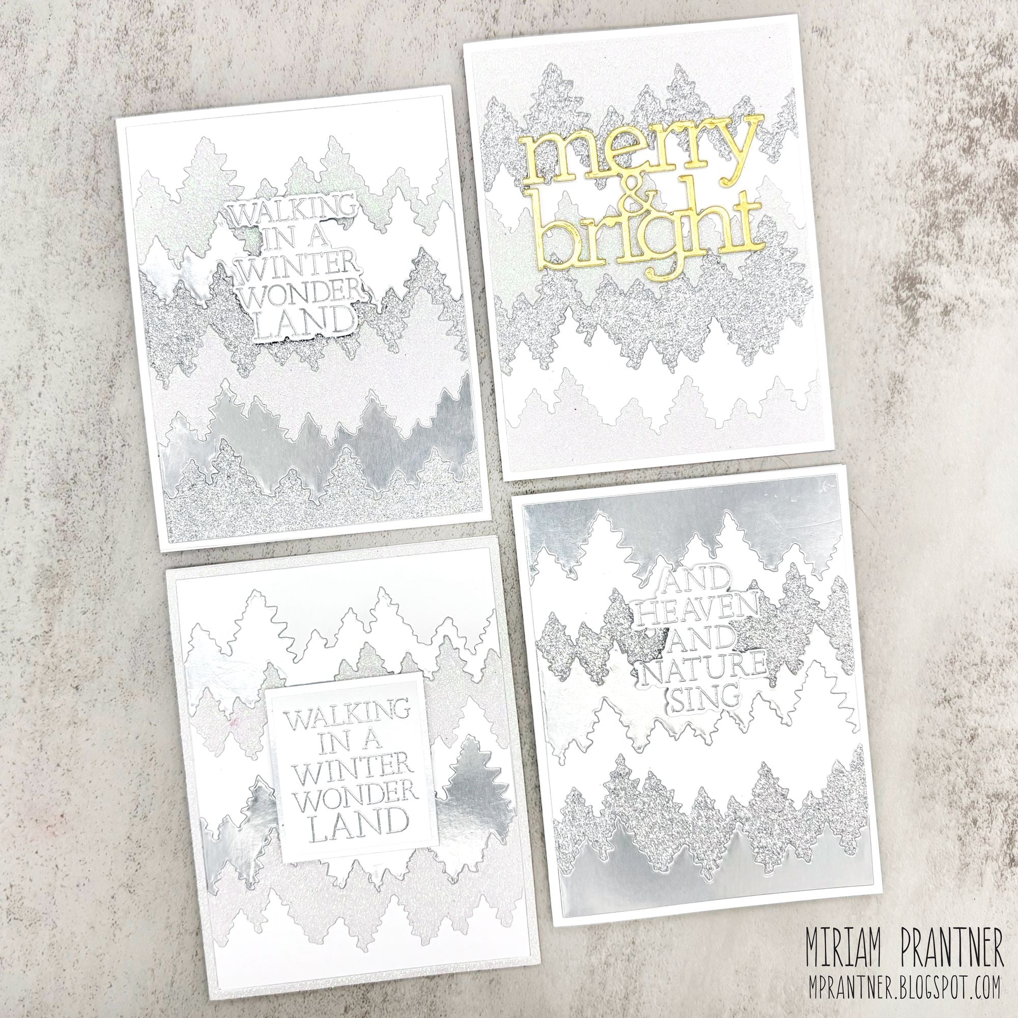 Simon Says Stamp Forest Background Wafer Die 1492md Christmas Cards | color-code:ALT04