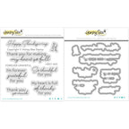Honey Bee Forever Grateful Clear Stamps And Dies Bundle