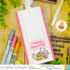 Mama Elephant Book Edges Creative Cuts Steel Dies happy haunting