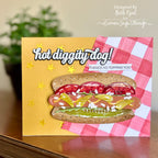 Simon Says Stamp Frankly Words Wafer Dies 1379sdc Happy Camper Friend Card