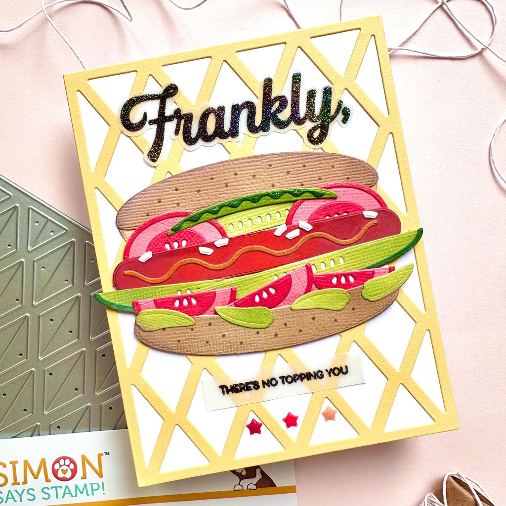 Simon Says Stamps and Dies Frankly set1031fy Happy Camper Friend Card