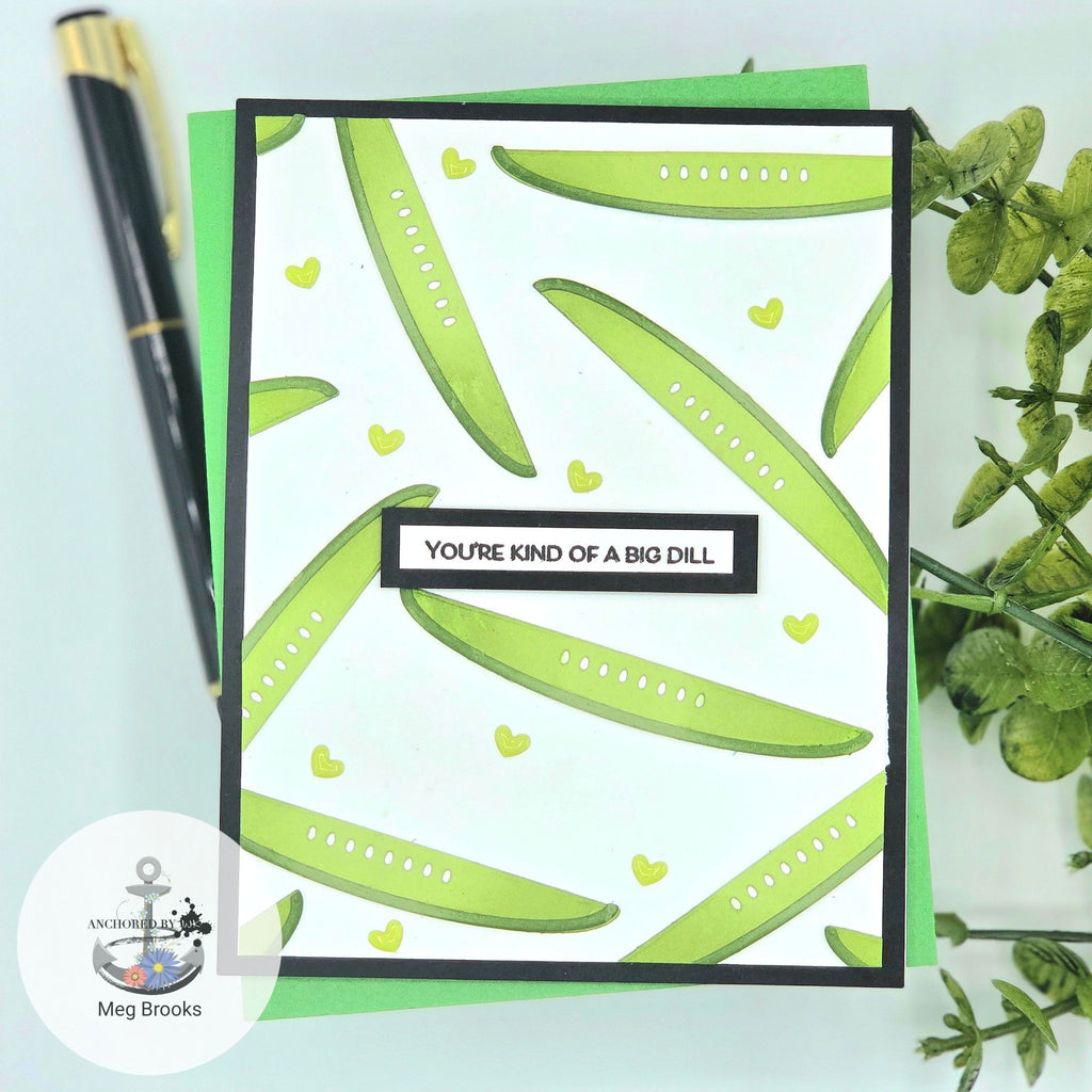 Simon Says Stamps and Dies Frankly set1031fy Happy Camper Big Dill Card