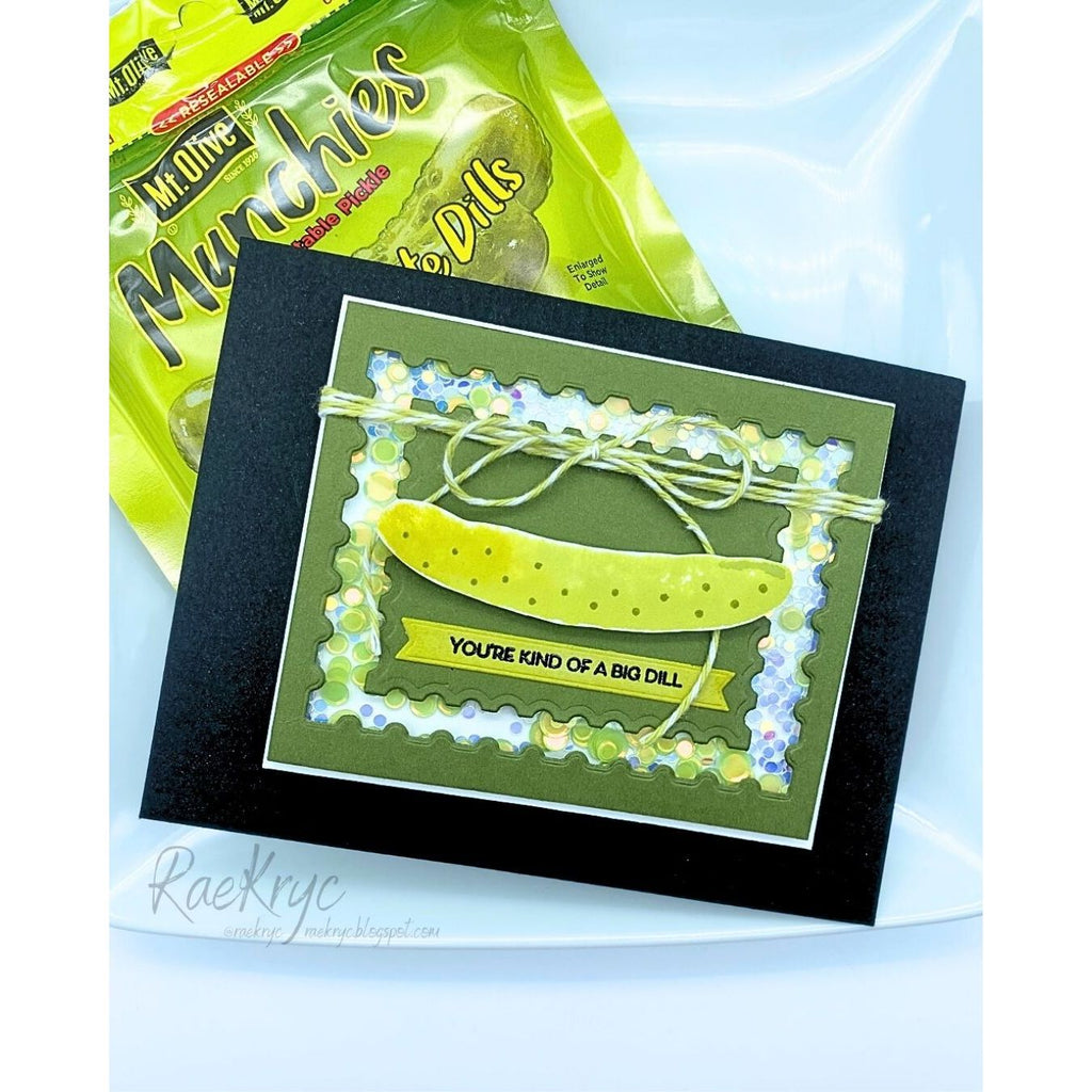 Simon Says Clear Stamps Frankly 3263ssc Happy Camper BIg Dill Card