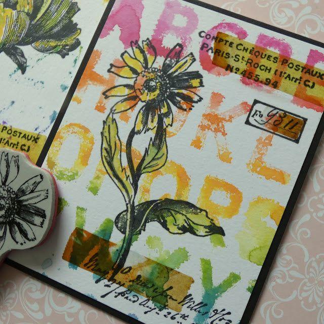 Tim Holtz Cling Rubber Stamps Sign Painter cms484 letters | color-code:ALT01