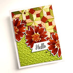 Simon Says Stamp Fresh Air Fall Flowers Wafer Dies sssd112876c Season Of Wonder Hello Card
