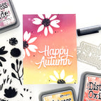 Simon Says Clear Stamps Fresh Air Fall Flowers sss202745c Season Of Wonder Autumn Card 