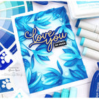 Simon Says Stamp Fresh Cut Floral Stem Die s858 Just A Note Love You Card | color-code:ALT01