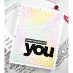 Simon Says Stamp Embossing Folder and Cutting Dies Fresh Blooms sfd392 Cheering for You Birthday Card | color-code:ALT02