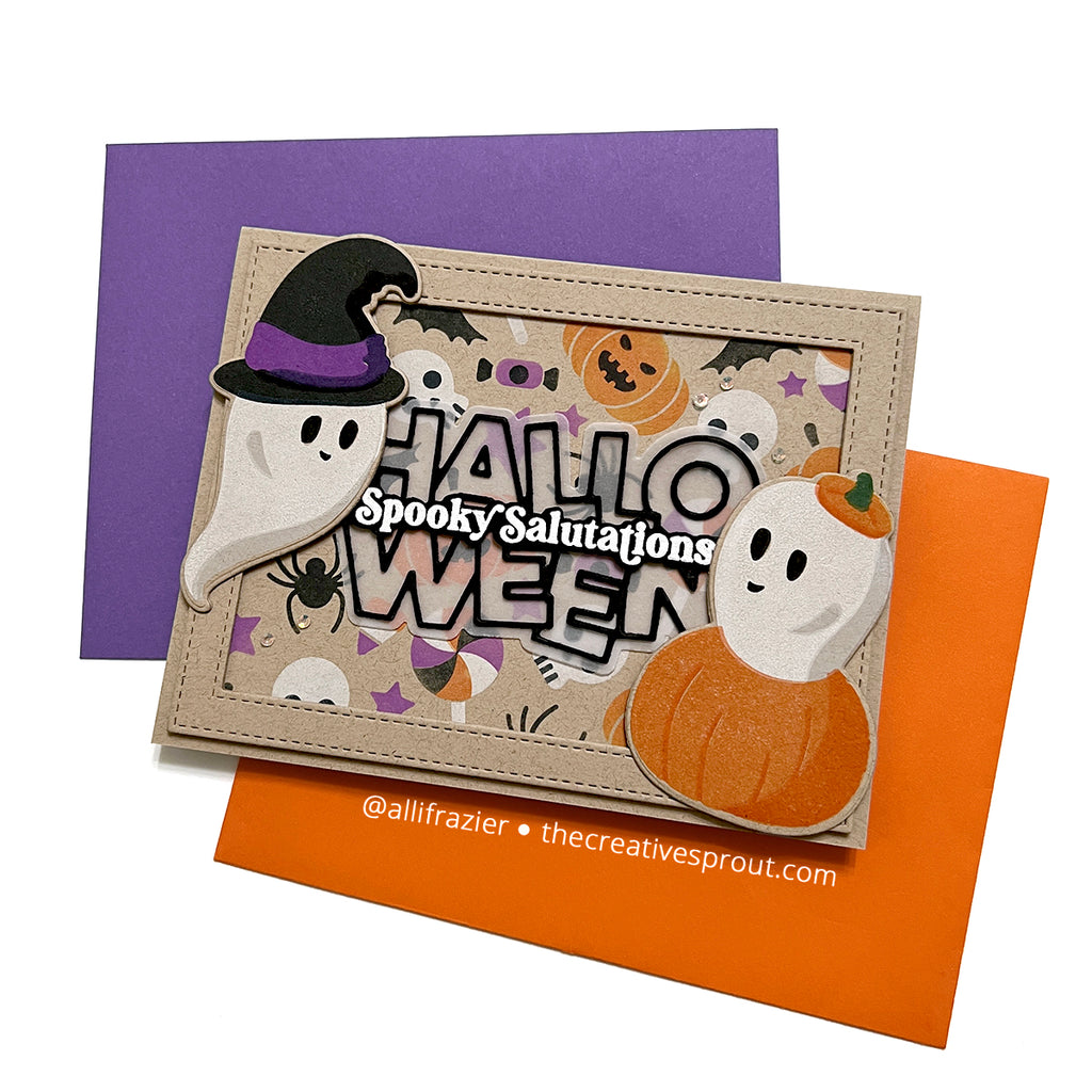 Simon Says Stamp Friendly Ghosts Wafer Dies sssd112859c Stamptember Halloween Card | color-code:ALT02