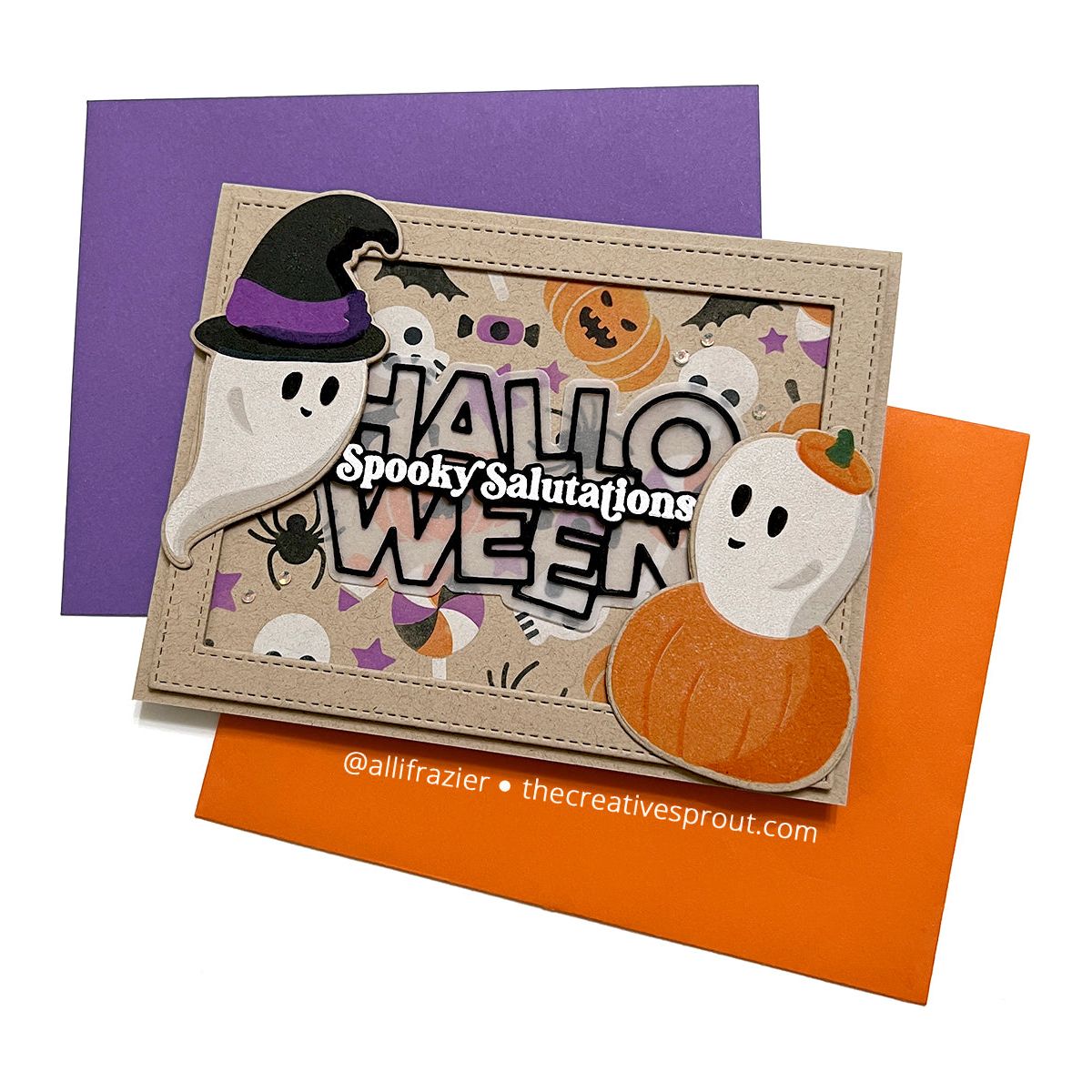 Simon Says Stamps and Dies Friendly Ghosts set657fg Stamptember Halloween Card | color-code:ALT01