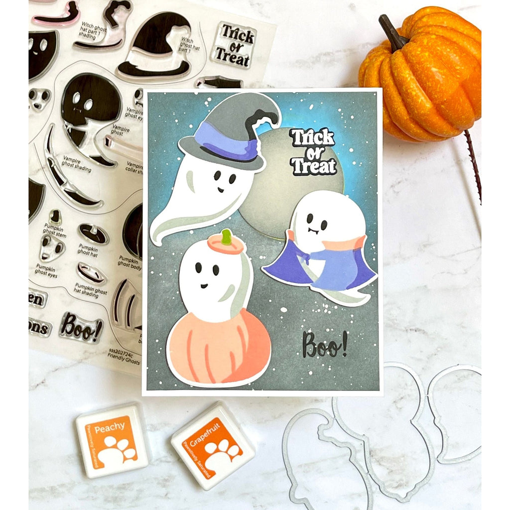 Simon Says Stamps and Dies Friendly Ghosts set657fg Stamptember Halloween Card | color-code:ALT03