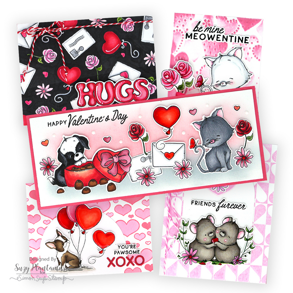 Simon Says Stamps and Dies Friends Furever set905ff To Love Valentine's Day Creations | color-code:ALT01