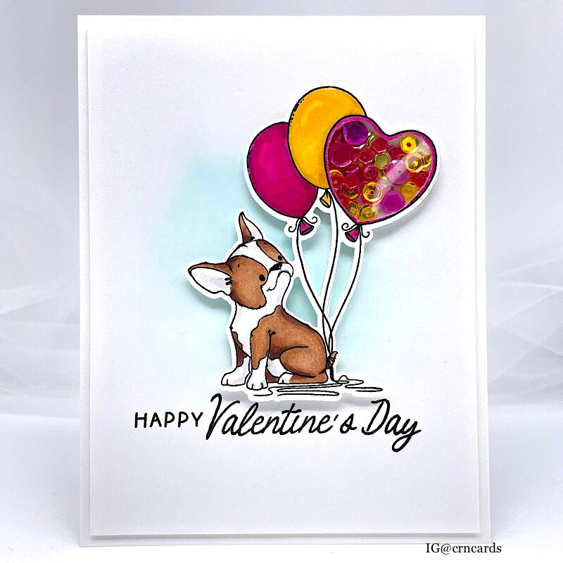 Simon Says Clear Stamps Friends Furever 2156ssc To Love Valentine's Day Card