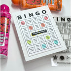 CZ Design Clear Stamps Friendship Bingo cz385c Sweetheart Friend Card