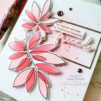 Simon Says Stamp Foil Transfer Cards Friendship Leafy Cluster 1000sf Splendor Friend Card | color-code:ALT01