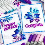 Simon Says Stencils Friendship Leafy Cluster 1016stc Sweetheart Vibrant Leaf Cards | color-code:ALT05