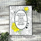 Simon Says Clear Stamps Friendship 3345ssc Beautiful Moments Friend Card