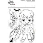 Sweet November Stamps Frightful Flutterbee Bram Clear Stamp Set snsffbr22
