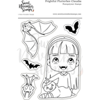 Sweet November Stamps Frightful Flutterbee Claudia Clear Stamp Set snsffcl22