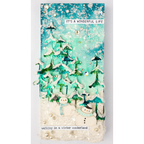 Simon Says Stamp Frosty Tree Gathering Wafer Die s1085 And Everything Nice Winter Art Journal | color-code:ALT07