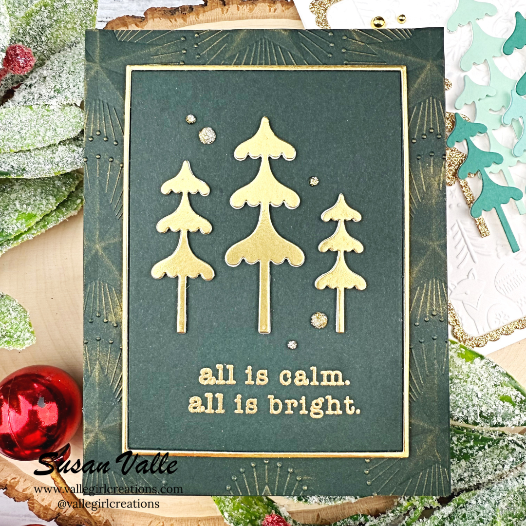 Simon Says Stamp Frosty Tree Trio Wafer Die s1082 And Everything Nice Christmas Card | color-code:ALT02
