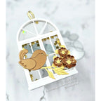 Simon Says Stamp Fun Birdie Wafer Die s1086 Happy Camper Bird Ornament