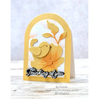 Simon Says Stamp Fun Birdie Wafer Die s1086 Happy Camper Thinking of You Card