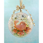 Simon Says Stamp Fun Birdie Wafer Die s1086 Happy Camper Christmas Ornament