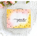 Simon Says Stamp Embossing Folder Fun Floral Frame sf478 Happy Camper My Favorite Card | color-code:ALT05