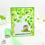 Simon Says Clear Stamps Furever Grateful 3234ssc Beautiful Moments Friend Card