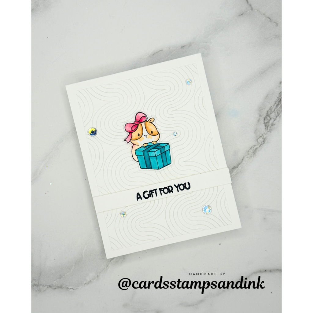 Simon Says Clear Stamps Furever Grateful 3234ssc Beautiful Moments Birthday Card