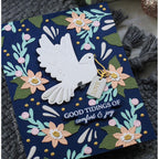 Honey Bee Lovely Layers Doves Dies hbds-lldove Tidings Of Comfort And Joy Card