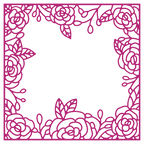 Gemini Rose Garden Die Set gem-md-cad-roseg rosebud frame
